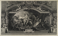 KG 13608
<br/>
Vulcanus toont de wapens voor Aeneas aan Venus
<br/>
<em>Tardieu, Nicolas Henri (1674-1749)</em>